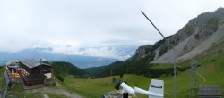 Archiv Foto Webcam Axams: Blick vom Birgitzköpflhaus 17:00