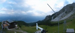 Archiv Foto Webcam Axams: Blick vom Birgitzköpflhaus 05:00