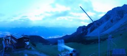 Archiv Foto Webcam Axams: Blick vom Birgitzköpflhaus 03:00