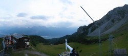 Archiv Foto Webcam Axams: Blick vom Birgitzköpflhaus 05:00