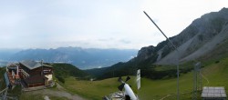 Archiv Foto Webcam Axams: Blick vom Birgitzköpflhaus 07:00
