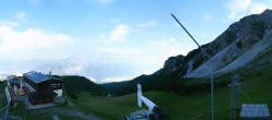 Archiv Foto Webcam Axams: Blick vom Birgitzköpflhaus 23:00