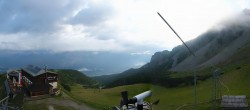 Archiv Foto Webcam Axams: Blick vom Birgitzköpflhaus 05:00