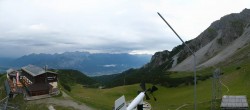 Archiv Foto Webcam Axams: Blick vom Birgitzköpflhaus 07:00