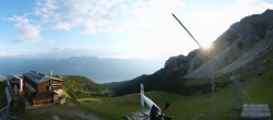 Archiv Foto Webcam Axams: Blick vom Birgitzköpflhaus 05:00