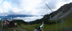 Archiv Foto Webcam Axams: Blick vom Birgitzköpflhaus 06:00