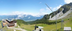 Archiv Foto Webcam Axams: Blick vom Birgitzköpflhaus 11:00