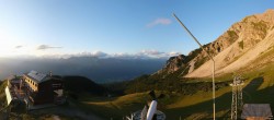 Archiv Foto Webcam Axams: Blick vom Birgitzköpflhaus 19:00