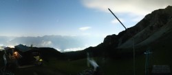 Archiv Foto Webcam Axams: Blick vom Birgitzköpflhaus 23:00