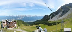 Archived image Webcam Axams: View Birgitzköpflhaus 04:00