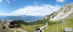 Archived image Webcam Axams: View Birgitzköpflhaus 10:00