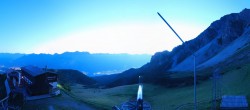 Archiv Foto Webcam Axams: Blick vom Birgitzköpflhaus 03:00
