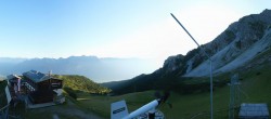 Archiv Foto Webcam Axams: Blick vom Birgitzköpflhaus 05:00
