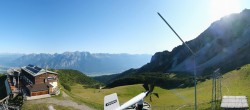 Archiv Foto Webcam Axams: Blick vom Birgitzköpflhaus 07:00