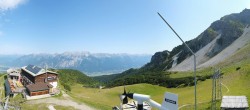 Archiv Foto Webcam Axams: Blick vom Birgitzköpflhaus 09:00