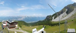 Archiv Foto Webcam Axams: Blick vom Birgitzköpflhaus 11:00