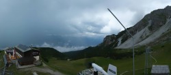 Archiv Foto Webcam Axams: Blick vom Birgitzköpflhaus 17:00