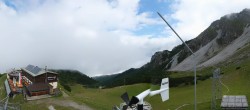 Archiv Foto Webcam Axams: Blick vom Birgitzköpflhaus 09:00