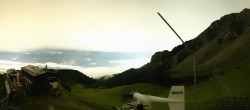 Archiv Foto Webcam Axams: Blick vom Birgitzköpflhaus 01:00