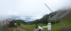 Archiv Foto Webcam Axams: Blick vom Birgitzköpflhaus 07:00