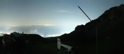 Archiv Foto Webcam Axams: Blick vom Birgitzköpflhaus 23:00