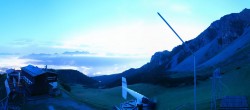 Archiv Foto Webcam Axams: Blick vom Birgitzköpflhaus 03:00
