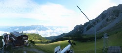 Archiv Foto Webcam Axams: Blick vom Birgitzköpflhaus 07:00