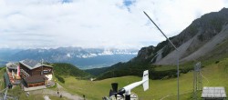 Archiv Foto Webcam Axams: Blick vom Birgitzköpflhaus 09:00