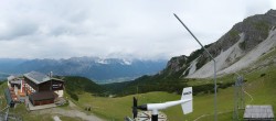 Archiv Foto Webcam Axams: Blick vom Birgitzköpflhaus 11:00
