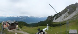 Archiv Foto Webcam Axams: Blick vom Birgitzköpflhaus 13:00