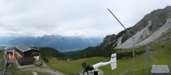 Archiv Foto Webcam Axams: Blick vom Birgitzköpflhaus 15:00