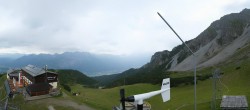Archiv Foto Webcam Axams: Blick vom Birgitzköpflhaus 17:00