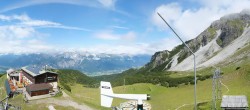 Archived image Webcam Axams: View Birgitzköpflhaus 13:00
