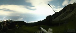 Archiv Foto Webcam Axams: Blick vom Birgitzköpflhaus 23:00