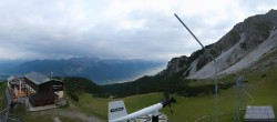 Archiv Foto Webcam Axams: Blick vom Birgitzköpflhaus 05:00