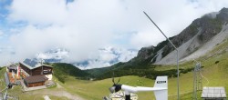 Archiv Foto Webcam Axams: Blick vom Birgitzköpflhaus 11:00
