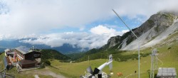 Archiv Foto Webcam Axams: Blick vom Birgitzköpflhaus 15:00