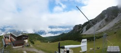 Archiv Foto Webcam Axams: Blick vom Birgitzköpflhaus 09:00