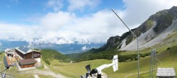 Archiv Foto Webcam Axams: Blick vom Birgitzköpflhaus 11:00