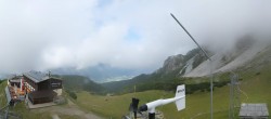 Archiv Foto Webcam Axams: Blick vom Birgitzköpflhaus 13:00