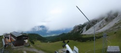 Archiv Foto Webcam Axams: Blick vom Birgitzköpflhaus 17:00