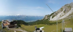 Archiv Foto Webcam Axams: Blick vom Birgitzköpflhaus 15:00