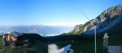 Archiv Foto Webcam Axams: Blick vom Birgitzköpflhaus 03:00