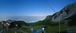 Archiv Foto Webcam Axams: Blick vom Birgitzköpflhaus 03:00