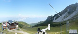Archiv Foto Webcam Axams: Blick vom Birgitzköpflhaus 11:00