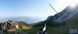 Archiv Foto Webcam Axams: Blick vom Birgitzköpflhaus 07:00