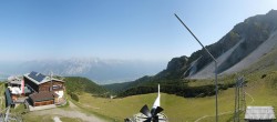Archiv Foto Webcam Axams: Blick vom Birgitzköpflhaus 09:00