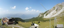 Archiv Foto Webcam Axams: Blick vom Birgitzköpflhaus 15:00