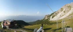 Archiv Foto Webcam Axams: Blick vom Birgitzköpflhaus 17:00