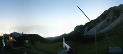 Archiv Foto Webcam Axams: Blick vom Birgitzköpflhaus 21:00